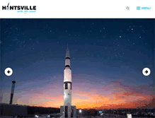 Tablet Screenshot of huntsville.org